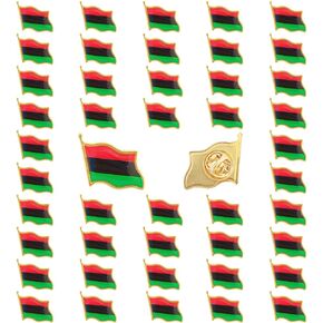 العلم الأمريكي الأفريقي دبابيس دبابيس شارة عموم دبابيس العلم الأفريقي لحقيبة ظهر سترة البدلة