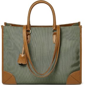 DORIS&JACKY Large Briefcase Tote Bag For Women 15.6 Inch Laptop Work Shoulder Purse And Office Business Handbags