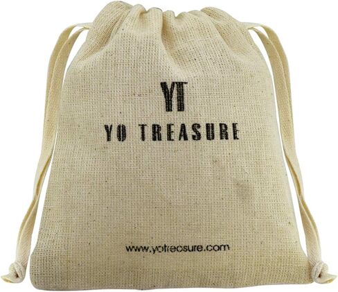 YoTreasure 9x13 ملم خاتم مصمم من الفضة الاسترليني عيار 925 من اللابرادوريت in Saudi Arabia