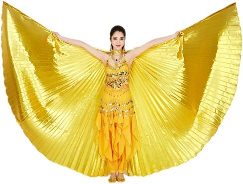 دعامة زي الرقص الشرقي بأجنحة إيزيس من CISMARK (مغلقة من الخلف) بالعصي in Kuwait