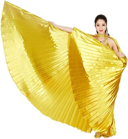 دعامة زي الرقص الشرقي بأجنحة إيزيس من CISMARK (مغلقة من الخلف) بالعصي in Kuwait