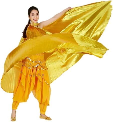 دعامة زي الرقص الشرقي بأجنحة إيزيس من CISMARK (مغلقة من الخلف) بالعصي in Kuwait