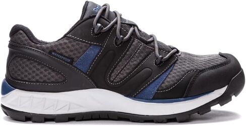 Propét Men's Vercors Waterproof Hiker, Grey/Blue, 14 XX-Wide US in Saudi Arabia