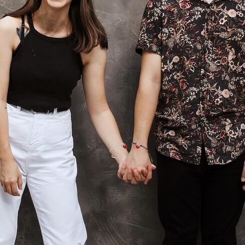 Couples Bracelets for Him and Her, Matching Bracelets for Couples, Long Distance Bracelets, Anniversary Gifts for Boyfriend Girlfriend, Pinky Promise Bracelets for Husband Wife Hand Woven Bracelet in Kuwait