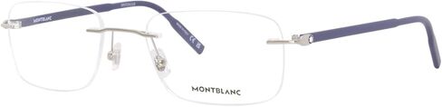 Sunglasses Montblanc MB 0221 O- 008 Silver/Transparent Blue in Saudi Arabia