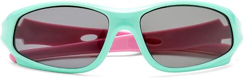AZorb Sports Polarized Kids Sunglasses TPEE Rubber Flexible Frame for Children Age 3-10 in Saudi Arabia