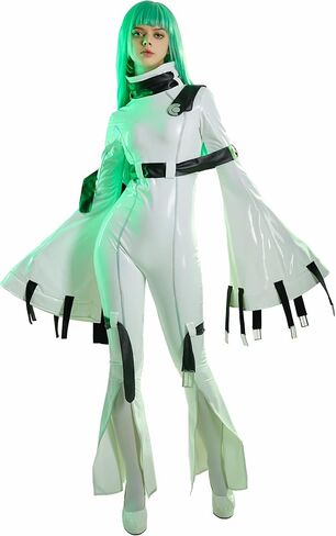 Cosplay.fm Women’s Anime Cosplay Costume Bodysuit with Choker Stockings in Saudi Arabia