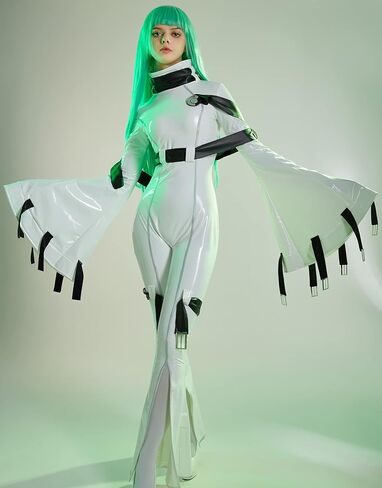 Cosplay.fm Women’s Anime Cosplay Costume Bodysuit with Choker Stockings in Saudi Arabia