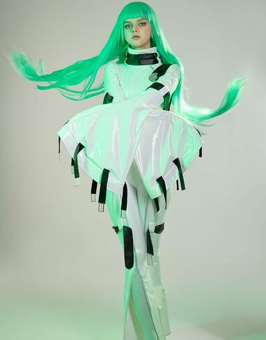 Cosplay.fm Women’s Anime Cosplay Costume Bodysuit with Choker Stockings in Saudi Arabia