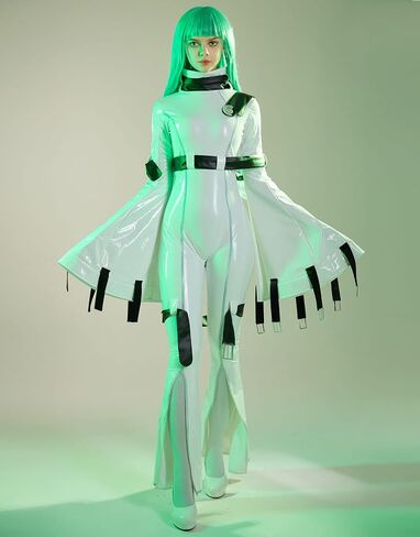 Cosplay.fm Women’s Anime Cosplay Costume Bodysuit with Choker Stockings in Saudi Arabia