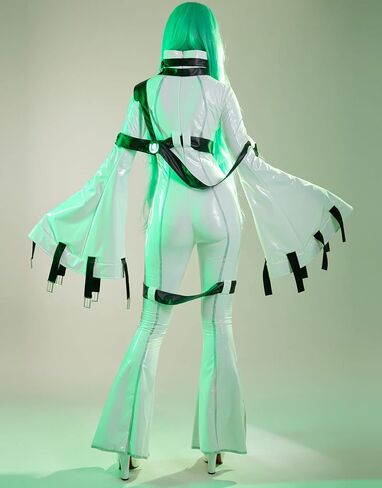 Cosplay.fm Women’s Anime Cosplay Costume Bodysuit with Choker Stockings in Saudi Arabia