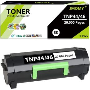 خرطوشة حبر TNP44 TNP46 متوافقة مع Konica Minolta TNP 44 TNP-44 TNP 46 TNP-46 A6VK01F A6VK01W تعمل مع bizhub 4050 4750 (20,000 صفحة، عبوة واحدة)