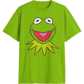 Disney The Muppets Kermit The Frog Big Face Adult T-Shirt