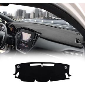 KUNGKIC for 2023 Subaru WRX VB S4 STI Base GT Limited Premium Dash Board Protecter Cover Dashboard Mat Pad Flannel Carpet Interior Accessories (Black)
