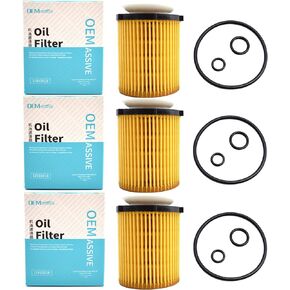 Oil Filter for Mercedes-Benz A220 2019-2021,C300 GLA250 2015-2021,C350e 2016-2018,CLA250 2014-2021,E300 2017-2019,E350 2020-2021,GLC300 Metris 2016-2021,GLC350e 2018-2021,SLC300 2017-2020,SLK300 2016
