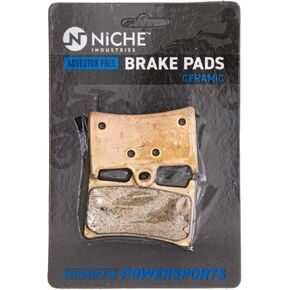 NICHE Brake Pad Set for Yamaha VMAX FZ8 YZF R6 5SL-25805-00-00 4C8-25805-00-00 Front Ceramic
