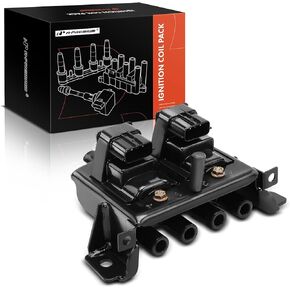 A-Premium Engine Ignition Coil Packs Compatible with Mazda Miata 1999 2000 L4 1.8L
