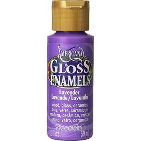 DecoArt GLOSS ENAMEL PAINT LAVENDER 2OZ, Multicolor