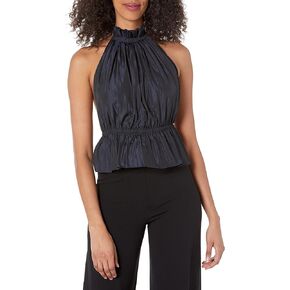 Ramy Brook Women's Crinkle Tafetta Delaney Top