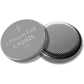 Rome Tech Car Key Fob CR2025 Batteries Replacement Compatible with Lincoln MKC (2015-2016), MKX (2016-2018), MKZ (2013-2016) - CR 2025 Battery for Key Fob - CR2025 Battery for Car Remote Key (2-Pack)