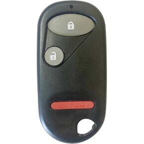 3 Buttons Car Key Fob Keyless Entry Remote fits Honda Compatible with 1994-1997 Accord 1996-2000 Civic FCC ID:A269ZUA106 (1)