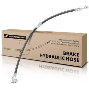 A-Premium Front Passenger Brake Hydraulic Hose Compatible with Select Honda Models - CRV 2017 2018 2019 2020 2021 - Replace# 01464TLAA00
