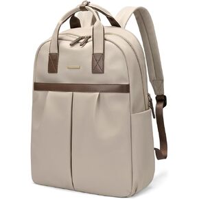 حقيبة ظهر للكمبيوتر المحمول من GOLF SUPAGS للنساء، حقيبة كمبيوتر كاجوال، حقيبة نهارية تناسب أجهزة الكمبيوتر المحمول مقاس 15.6 بوصة، حقائب ظهر للسفر (مشمش) in Kuwait