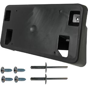 Front Bumper License Tag Plate Frame Bracket Holder Compatible with 2018 2019 2020 2021 2022 Chevrolet Traverse Replace GM1068196 84282822