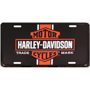 Harley Davidson Vintage Logo License Plate - #1941 by Chroma