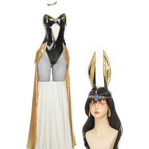 زي تنكري للسيدات على شكل أرنب زي تنكري على شكل أرنب للفتيات وتنورة شيفون ذهبية زي مصري in Kuwait