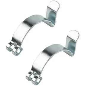 2Pcs Silver Stainless steel Car Air Filter Cleaner Housing Box Lid Spring Clip Clamp Car Assecories Replacement Parts