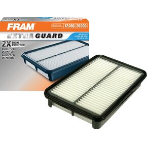FRAM Extra Guard CA5466 Replacement Engine Air Filter for Select Toyota, Mazda and Chevrolet Models, Provides Up to 12 Months or 12,000 Miles Filter Protection