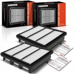 A-Premium 2-PC Engine Air Filter Compatible with Honda CR-V CRV 2023, Civic 2022-2023, Accord 2023 & Acura Integra 2023-2024, 1.5L, Replace# 1722064AA00