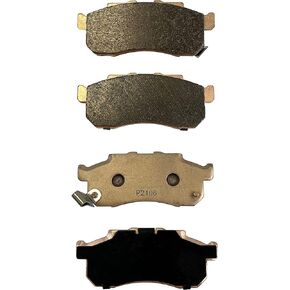 Demon Powersports Front Right Sintered Brake Pads for (2009-13) Honda Big Red, High Density Sintered Metallic Material For Better Grip, Reduced Brake Fade (See Fitment Details in Description)