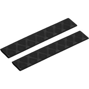 MECCANIXITY 2pcs 18mm Dia Drumstick Tape Drumstick Grips Heat Shrink Wrap Anti Slip for Drum Percussion Drumming, Black
