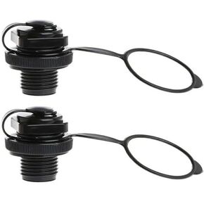 1Pc Black Air Valve Inflatable Kayak Screw Air Valve Spiral Air Plugs Replacement Raft Canoe Airbed PVC Boat Easy Installation Use Safety,Kayak Accessories,Sports and Outdoors,Kayaking