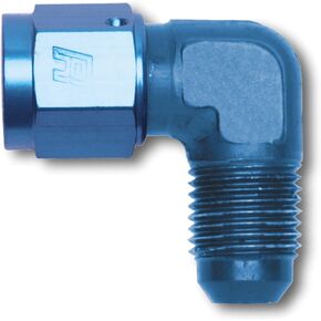 Edelbrock RUS-614804 90 Degree Female An Swivel To Male An #4