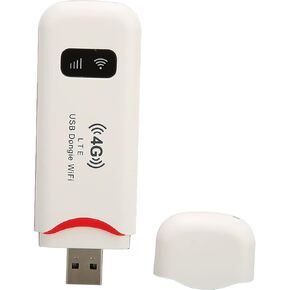 راوتر شبكة 4G، نقطة اتصال واي فاي محمولة، دونجل 4G مع فتحة Sim، مودم USB Pocket LTE، يدعم 10 مستخدمين، تنزيل 150 ميجابت في الثانية، تحميل 50 ميجابت في الثانية in Kuwait