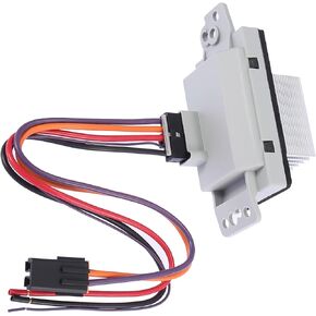 X AUTOHAUX 19329838 Car Blower Fan Motor Resistor Set Replacement for GMC Sierra 1500 2003