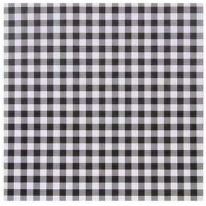 Small Check Black and White Buffalo Plaid Woodland Plaid 12x12 Scrapbook Paper - 10 Sheets