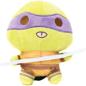 Buckle-Down Nickelodeon Dog Toy, Teenage Mutant Ninja Turtles Donatello Staff Purple Pet Toy, Plush