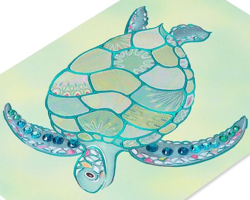 Papyrus Blank Card (Mosaic Turtle) in Saudi Arabia