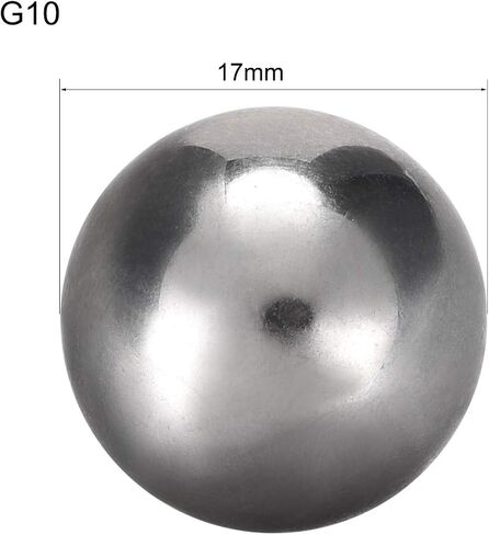 uxcell Precision Chrome Steel Bearing Balls 17mm G10 5pcs in Saudi Arabia