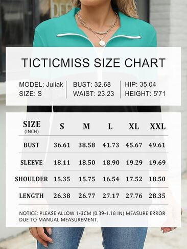 Women's 3/4 Sleeve Tops V Neck T Shirts Zipper Collared Polo Shirts in Saudi Arabia