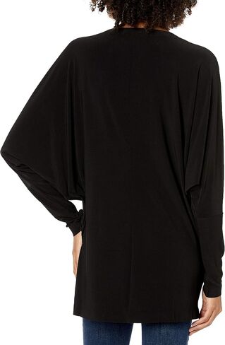 Norma Kamali Women's Long Sleeve V Neck Dolman Top in Saudi Arabia
