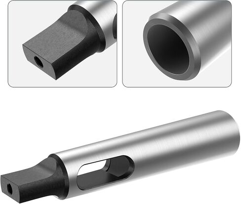 MT1 to MT2 Morse Taper Drill Sleeve Adapter - Heavy Duty Reducing Tool for Lathe & Milling Machines, Fits Standard Collets & Accessories in Saudi Arabia