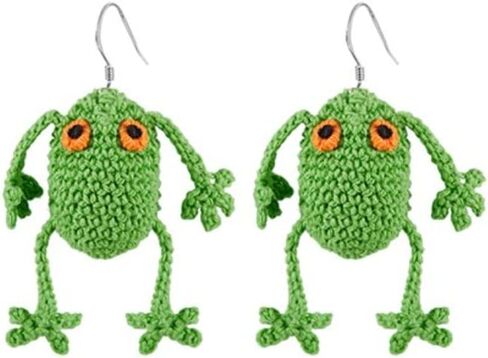 Handmade Dangle Earrings Cute Statement Earrings Colorful Fun Novelty Preppy Jewelry Gifts for Girls Women in Saudi Arabia