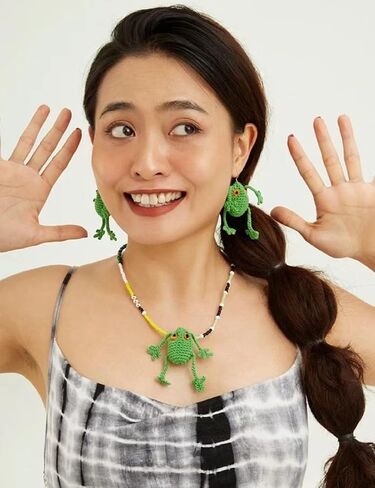 Handmade Dangle Earrings Cute Statement Earrings Colorful Fun Novelty Preppy Jewelry Gifts for Girls Women in Saudi Arabia
