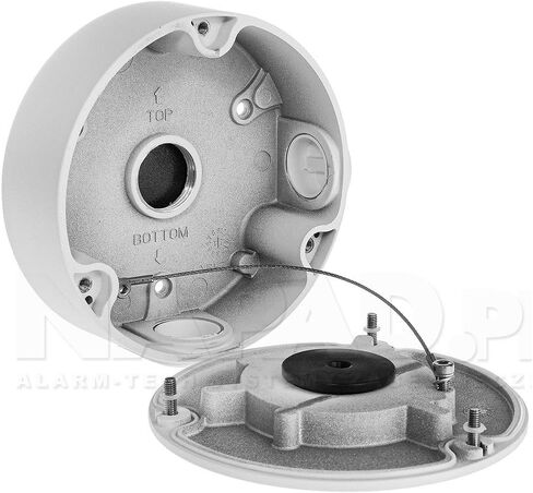 PFA130-E Waterproof Junction Box for Indoor/Outdoor Dome and Bullet Camera (White (with Cable Gland)) in Kuwait