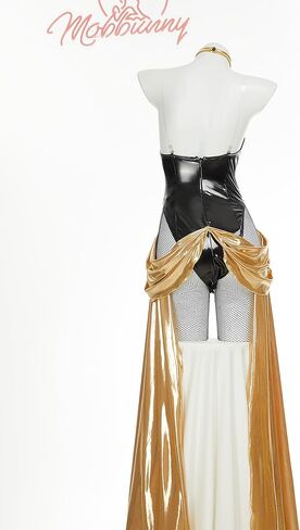 زي تنكري للسيدات على شكل أرنب زي تنكري على شكل أرنب للفتيات وتنورة شيفون ذهبية زي مصري in Kuwait